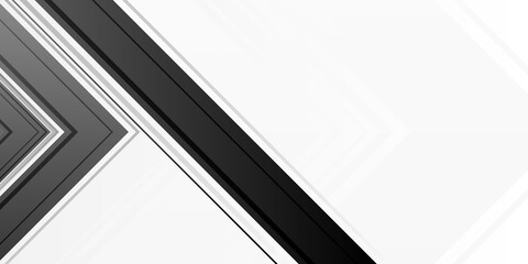 Modern black and grey geometric tech abstract background