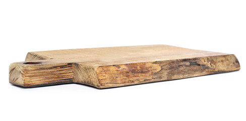 Kitchen cutting board isolated on white background