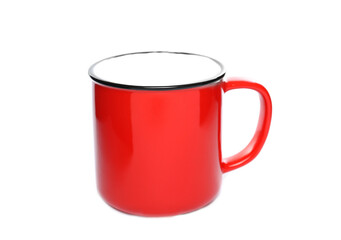 Cup isolated on white background