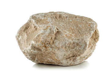 a piece of limestone on a white backgroun
