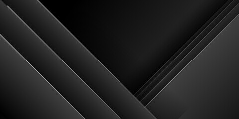 Modern black presentation background for business and corporate concept banner