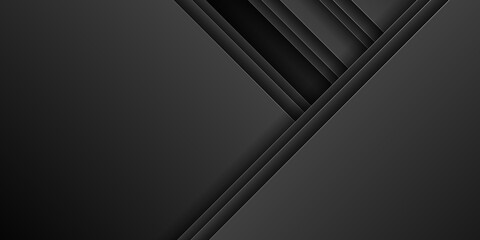 Modern black metal presentation background