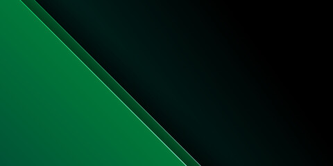 Modern abstract green black presentation background with business and corporate concept