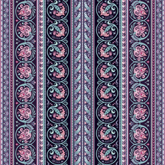 Abstract ethnic stripe pattern, vector background