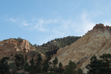 Fototapeta na wymiar Big Rock Candy Mountain — Utah