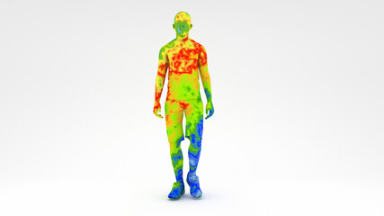 outbreak, epidemic, person, measure, futuristic, covid-19, imagery, disease, security, science, device, flu, china, people, thermogram, virus, fever, coronavirus, 2019-ncov, quarantine, thermal, image