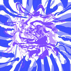 Torn tattered abstract image.