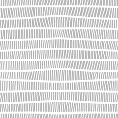 Vector seamless background with hand-drawn strokes. Fabric cute pattern