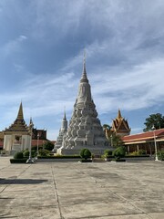 Naklejka premium Palais royal à Phnom Penh, Cambodge