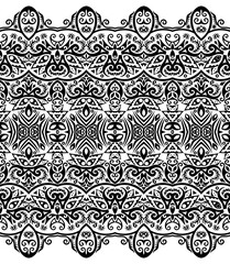 Vector ethnic nature ornamental background