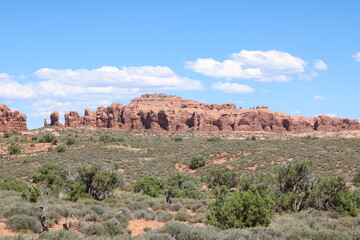 Landscape of Arches National Park