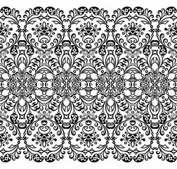 Vector ethnic nature ornamental background