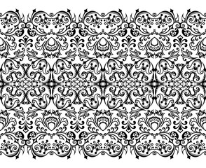 Vector ethnic nature ornamental background