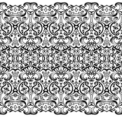 Vector ethnic nature ornamental background