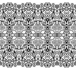 Vector ethnic nature ornamental background