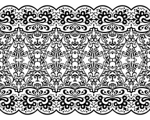 Vector ethnic nature ornamental background