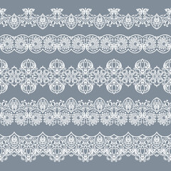 Abstract ethnic nature seamless line art stripes