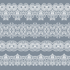 Abstract ethnic nature seamless line art stripes