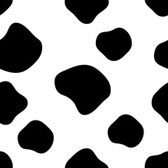 ホルスタインのシームレスパターン