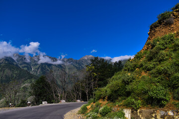 A beautiful view of landscape at Kashmir India.