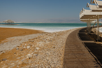 Obraz premium dead sea and nearby places