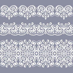 Abstract ethnic nature seamless line art stripes