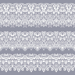 Abstract ethnic nature seamless line art stripes