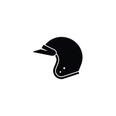 Fototapeta premium Motorcycle helmet icon isolated on white background