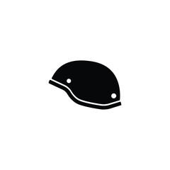 Fototapeta premium Military helmet icon isolated on white background