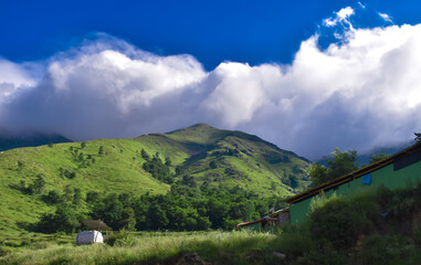 A beautiful view of landscape at Kashmir India.