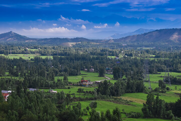 Obraz premium A beautiful view of landscape at Kashmir India.