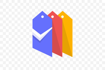 shop check mark vector icon