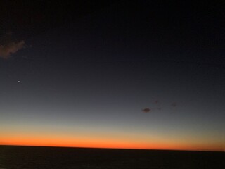 Cruise sunrise