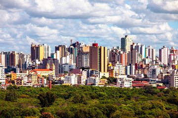 Panoramic view of Divinópolis, Minas Gerais, Brazil