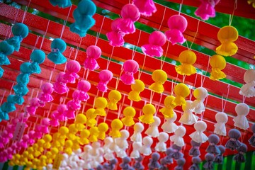 Fototapeta premium Teru Teru Bozu Sunny Doll