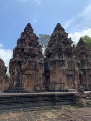 Temple Banteay Srei à Angkor, Cambodge