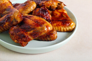 Roast spicy chicken wings