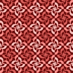 Vector rhythmic geometric elements background