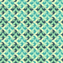 Vector rhythmic geometric elements background