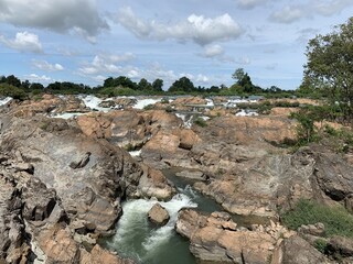 Cascades à Don Khone, Laos