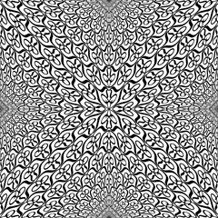 Vector rhythmic geometric elements pattern