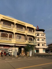 Rue à Paksé, Laos