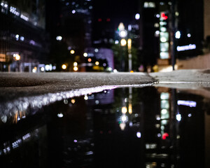 Fototapeta premium Night reflection 