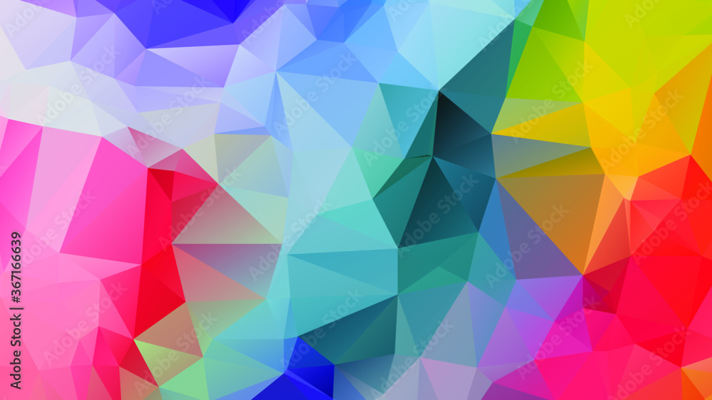 Aufkleber light luxury gold vector polygon abstract layout , low poly background . vector blurry triangle text