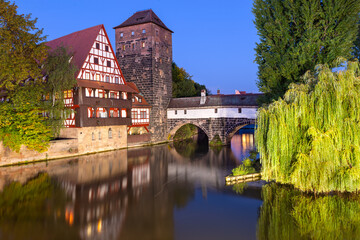 Nuremburg, Germany at Hangman's Bridge