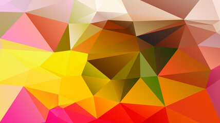 Light luxury Gold vector polygon abstract layout , Low Poly Background . vector blurry triangle texture. Brand new colorful illustration in with gradient. Brand new style for your business design.