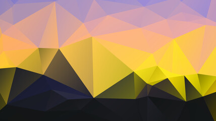 Light luxury Gold vector polygon abstract layout , Low Poly Background . vector blurry triangle texture. Brand new colorful illustration in with gradient. Brand new style for your business design.