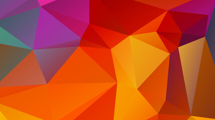 Obraz premium Light luxury Gold vector polygon abstract layout , Low Poly Background . vector blurry triangle texture. Brand new colorful illustration in with gradient. Brand new style for your business design.