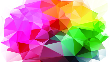 Light luxury Gold vector polygon abstract layout , Low Poly Background . vector blurry triangle texture. Brand new colorful illustration in with gradient. Brand new style for your business design.