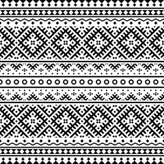 Seamless Ethnic Pattern texture design Illustration vector for traditional background